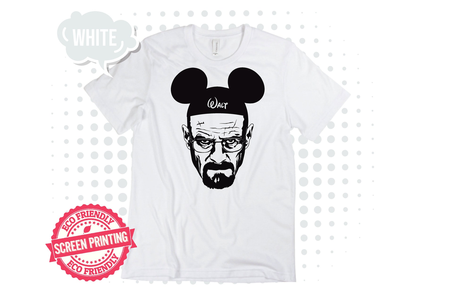 Disney Shirt, Walter White Heisenberg T-Shirt Disney Shirt, Walter White Heisenberg T-Shirt