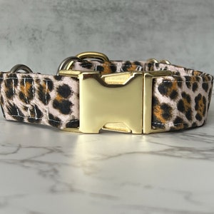 Martingale dog collar, Training Dog Collar, Walking Dog Collar, No Pull Dog Collar, cheetah print martingale, pretty martingale collar