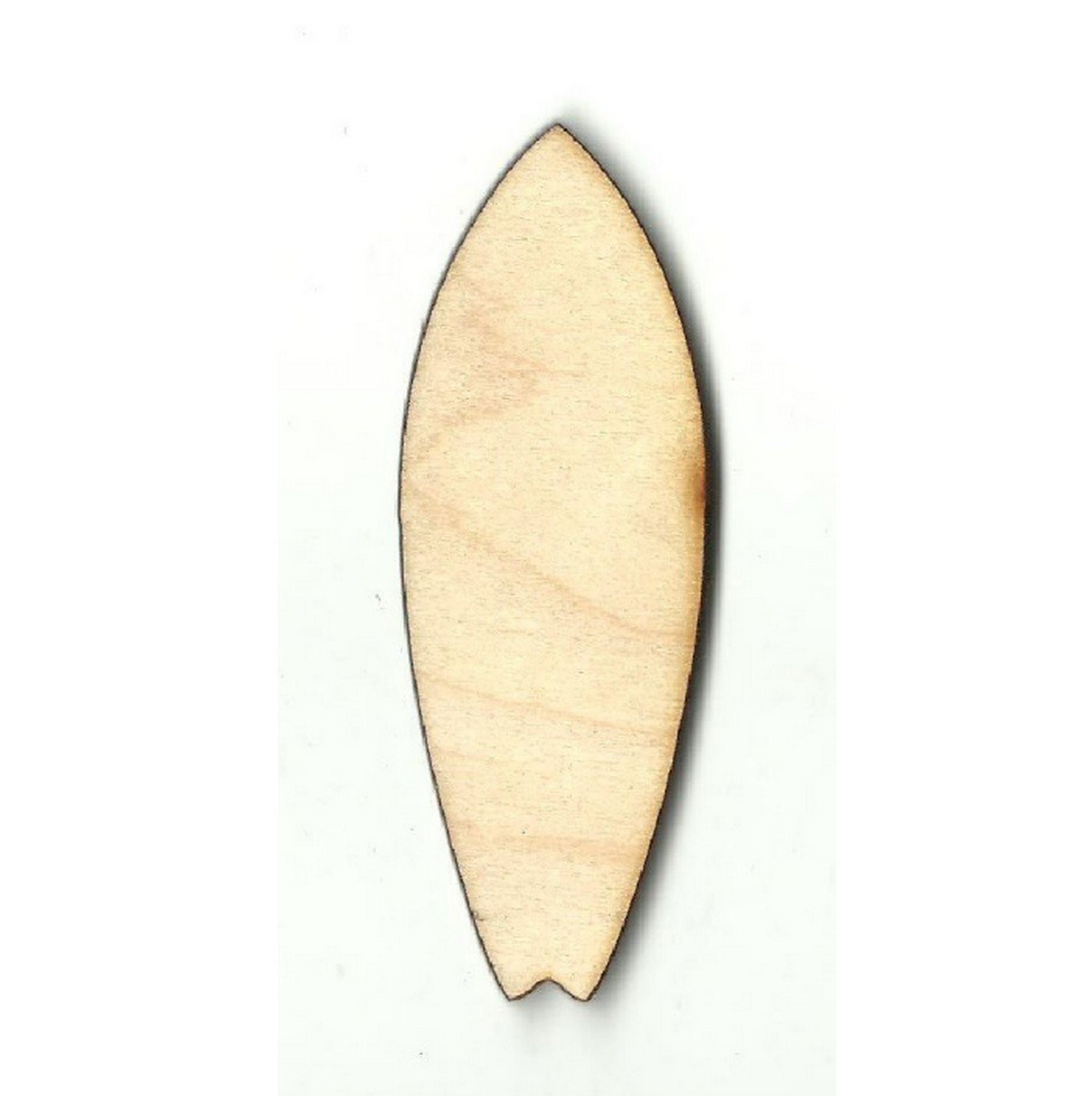 Surfboard Laser Cut Unfinished Wood Shape Etsy