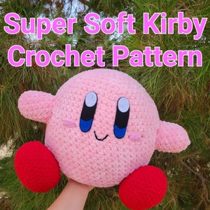 Kirby Crochet Pattern (Beginner Friendly!) Super Soft