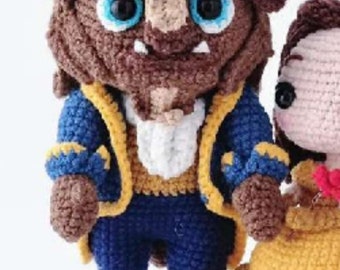 Super Soft Crochet Beast Plush