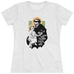 Women&#39;s St. Anthony of Padua Premium T-shirt