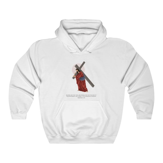 Jesus Christ Blessed Are the Persecuted Unisex Hoodie