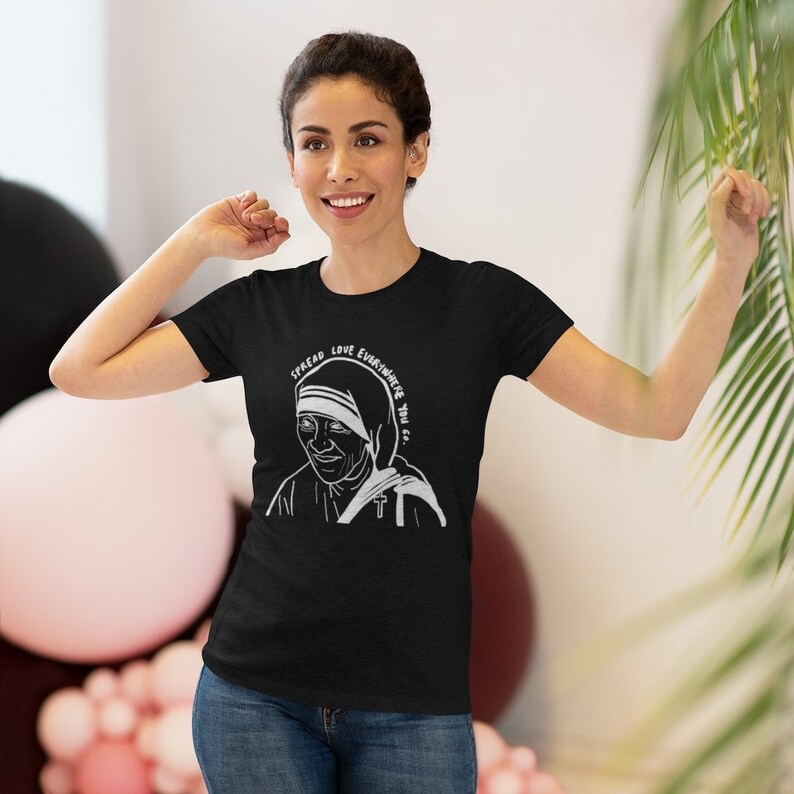 Women/'s St Mother Teresa Premium T-Shirt