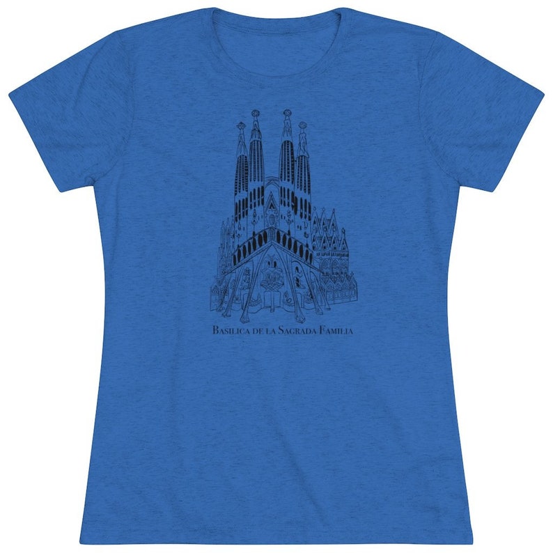 Women/'s Basilica De La Sagrada Familia Premium T-Shirt