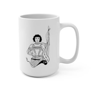 St. Joan of Arc Coffee Mug 15oz