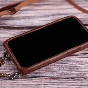 Crossbody strap Phone Cover Samsung Galaxy S26 Ultra Galaxy S26 Galaxy S26+ case leather Free Custom Hand Holder 14DHSS04 image 2