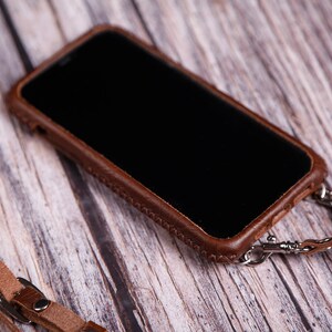 Crossbody strap Phone Cover Samsung Galaxy S26 Ultra Galaxy S26 Galaxy S26+ case leather Free Custom Hand Holder 14DHSS04 image 5