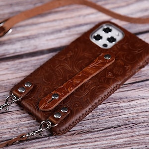 Bandoulière Housse pour téléphone Samsung Galaxy S25 Edge S25+ S24 Ultra S23 FE S23 Ultra S24 FE S22 Etui en cuir Gratuit Support personnalisé