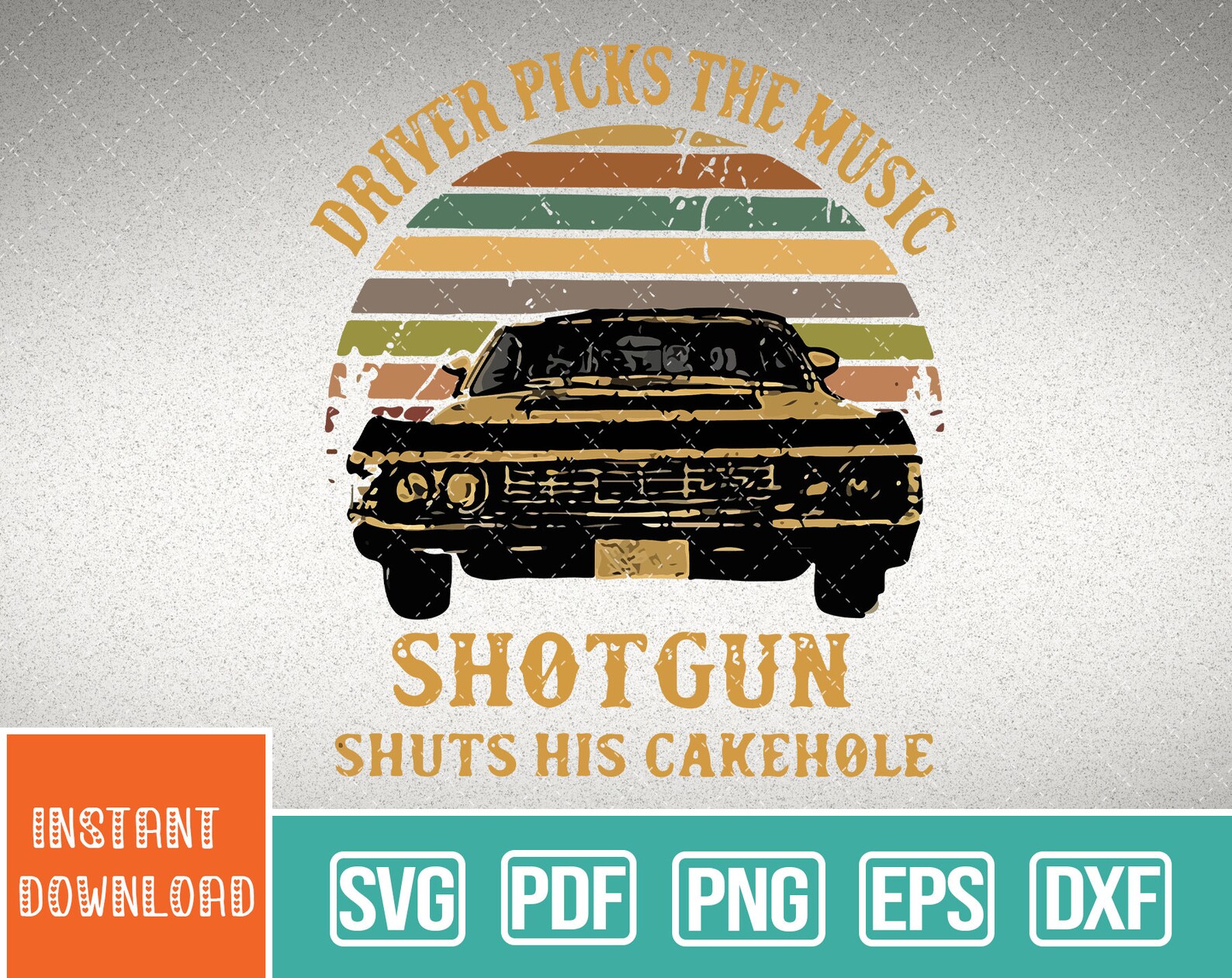 Driver Picks The Music Shotgun Shuts His Cakehole