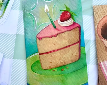 Cake Slice Greeting Card