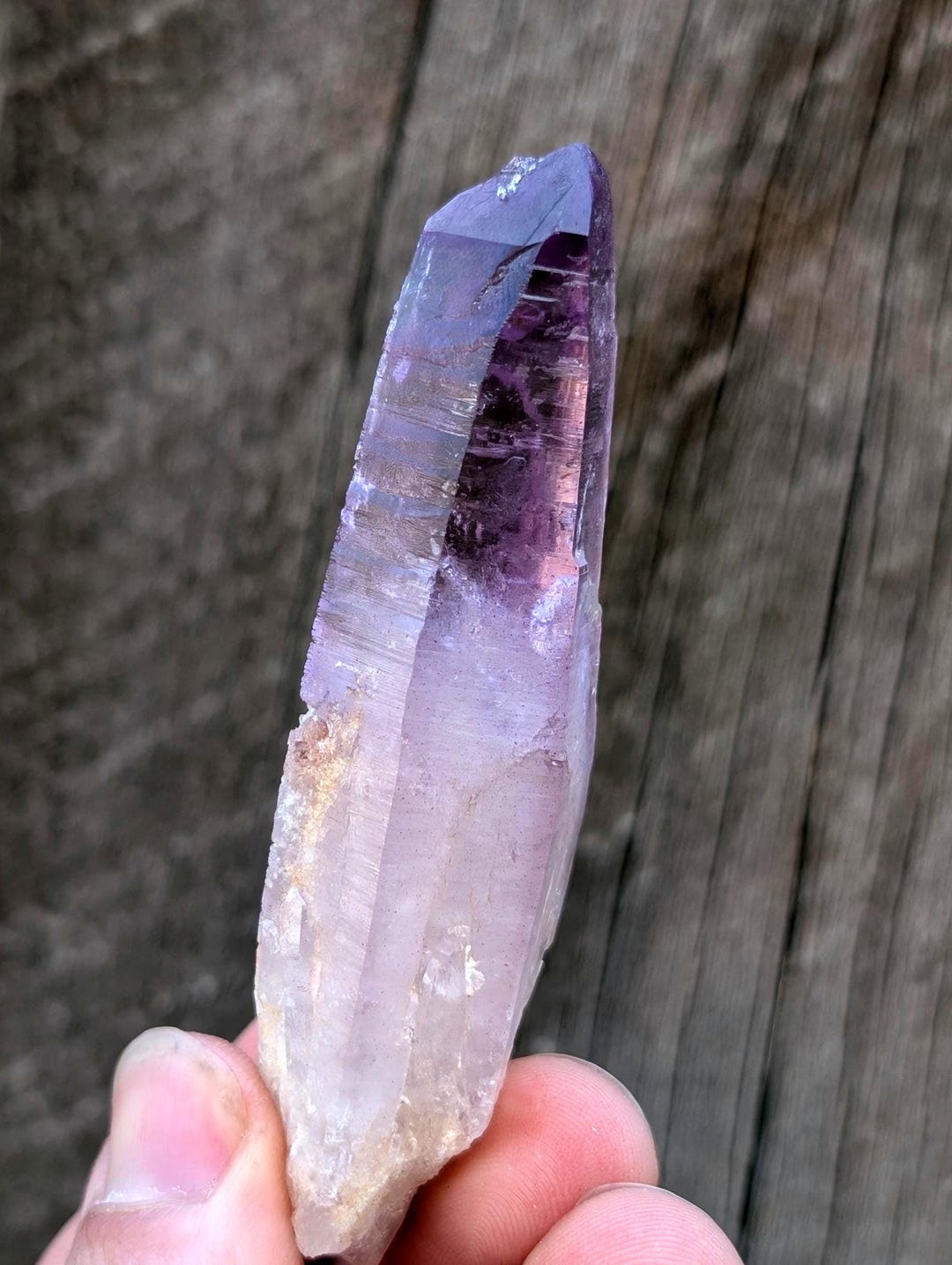Amethyst Crystal Point – Rare Single-terminated Purple Quartz From ...