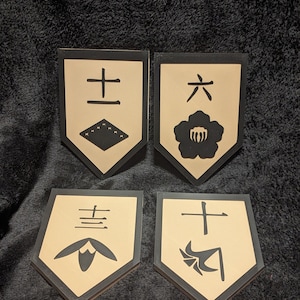 Cosplay Lieutenants Badge Replica