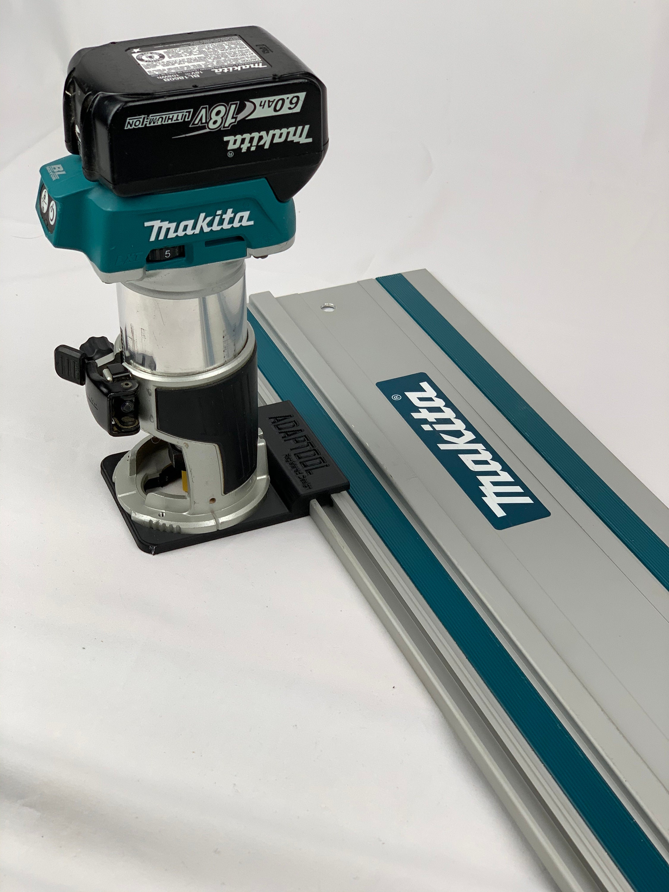 Makita DRT50Z RT0700CX Router Adaptor To Makita Track Guide Etsy