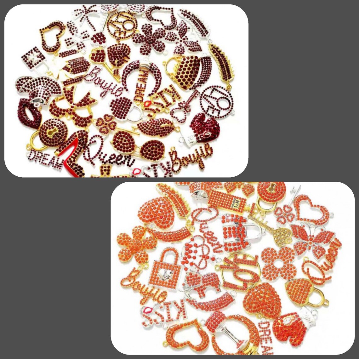 Charms Wholesale Charms Bling Charms Etsy