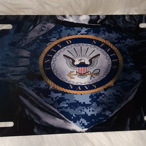 United States Air Force Superhero License Plate