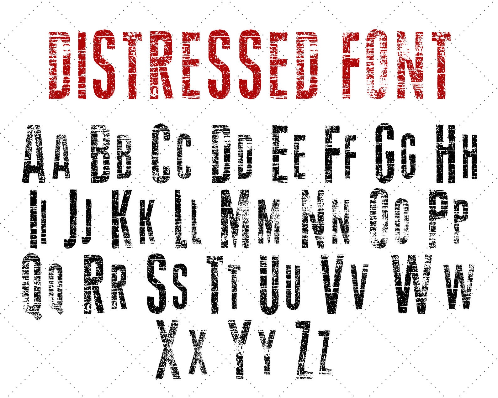 free distressed fonts for mac