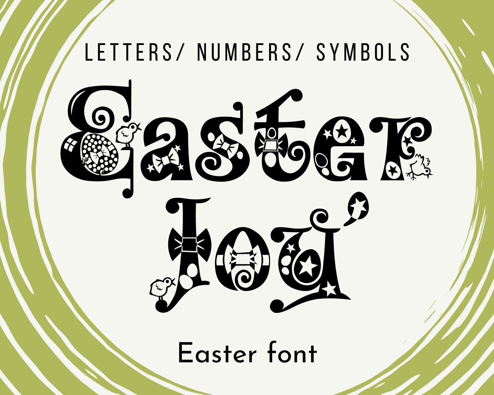 Bunny font Easter cricut Playful handwritten font, Cricut Font Fun Handwritten Font Smooth Font Fonts for Cricut Spring mood digital