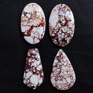 Natural Wild Horse Magnesite Cabochon, Wild Horse Magnesite Gemstone, Wild Horse  Crystal Stone for Ring, Pendant Jewelry Making Stone