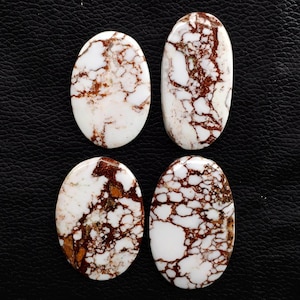 Loose Wild Horse Magnesite Cabochon, Wild Horse Magnesite Gemstone, Natural Wild Horse Crystal Stone for Ring, Pendant Jewelry Making Stone
