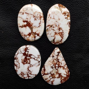 Natural Wild Horse Magnesite, Wild Horse Magnesite Gemstone, Wild Horse Cabochon Crystal Stone for Ring, Pendant Jewelry Making Stone