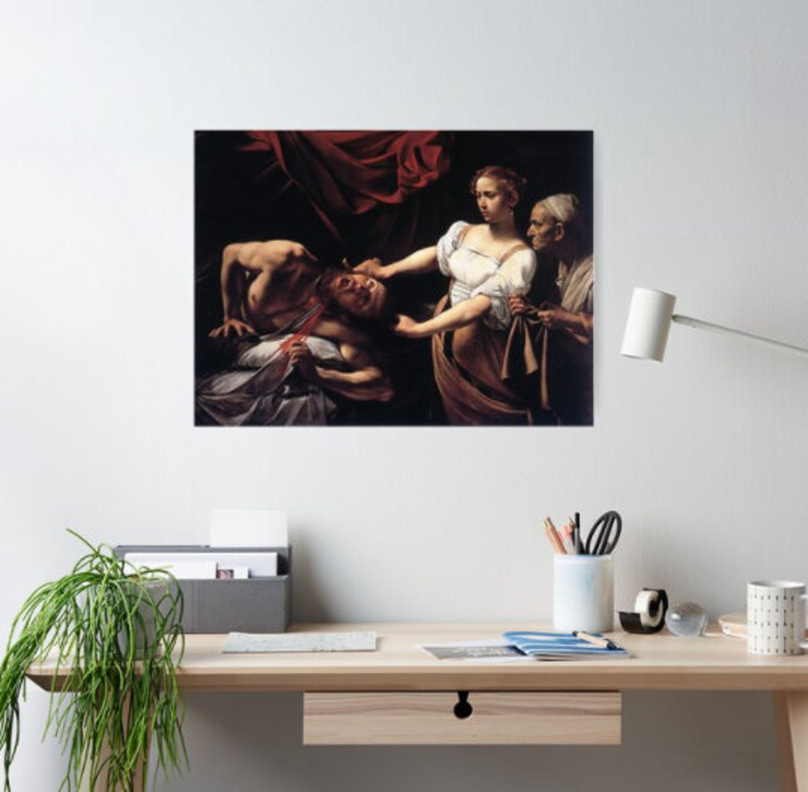 Judith Beheading Holofernes Caravaggio Poster | Etsy