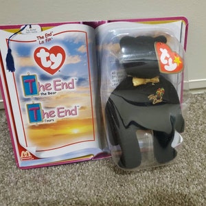 2000 Mcdonalds The End Ty Beanie Bear. Unopened.