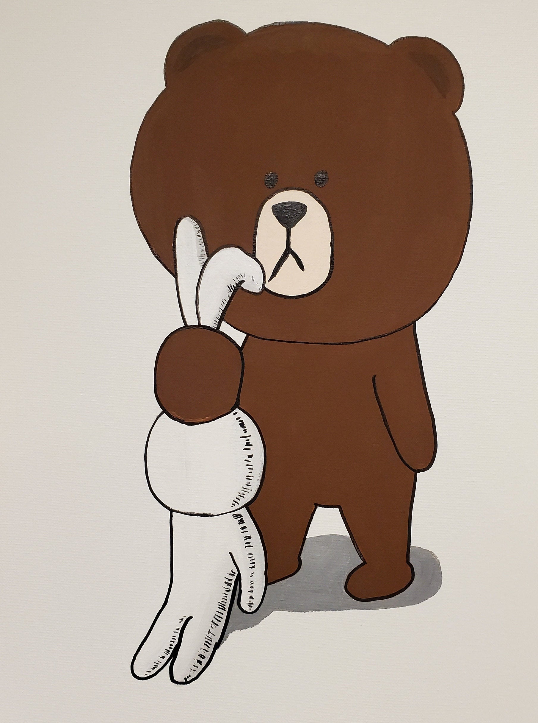 Line Friends - Brown - Etsy