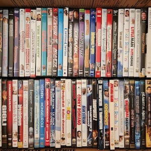 Ogromny zestaw 100 filmów DVD.