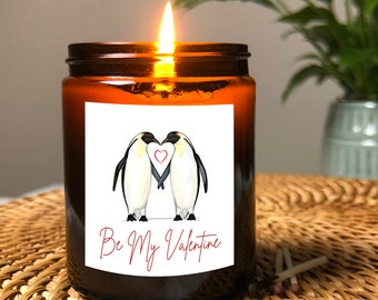 Be My Valentine Candle, Romantic Gift For Couple, Unique Gift For Her Him, Funny Valentine, Wife Husband Gift, Galentines Day, Love Present