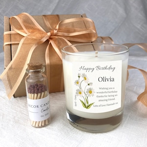 Personalised Birthday Candle