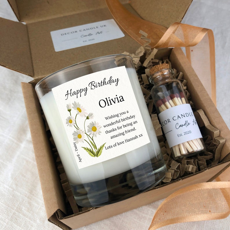 Birthday Gift Candle