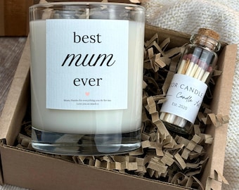 Personalised Mum Candle, Custom Scented Gift for Mum, Mother’s Day or Birthday Present