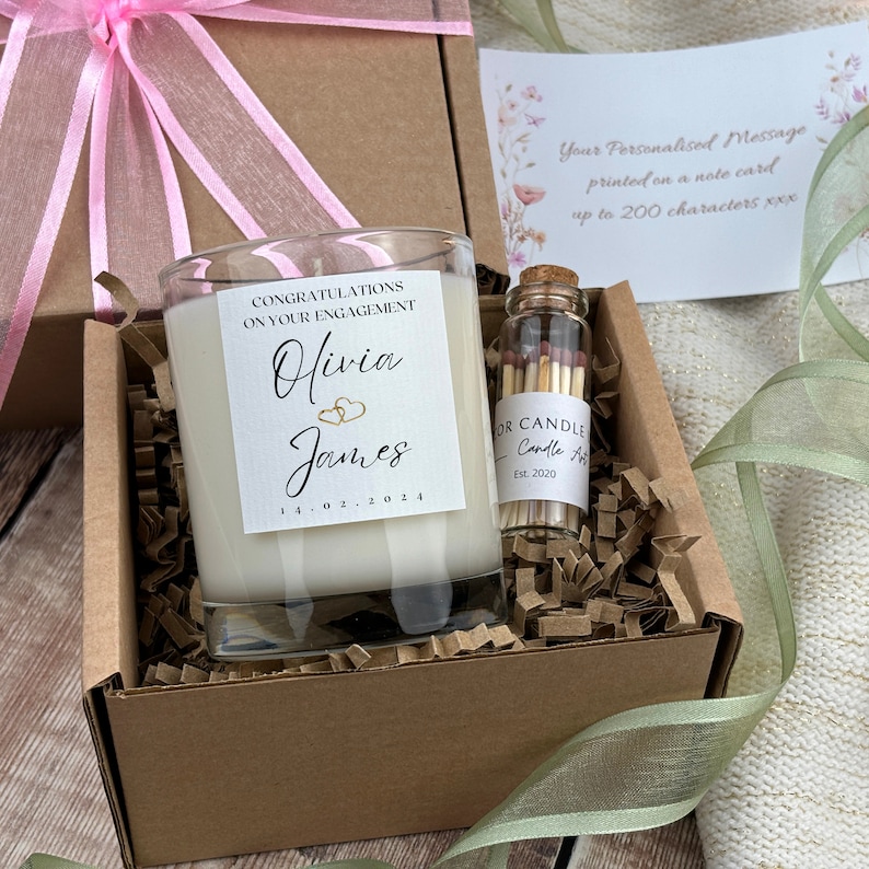 Engagement Candle