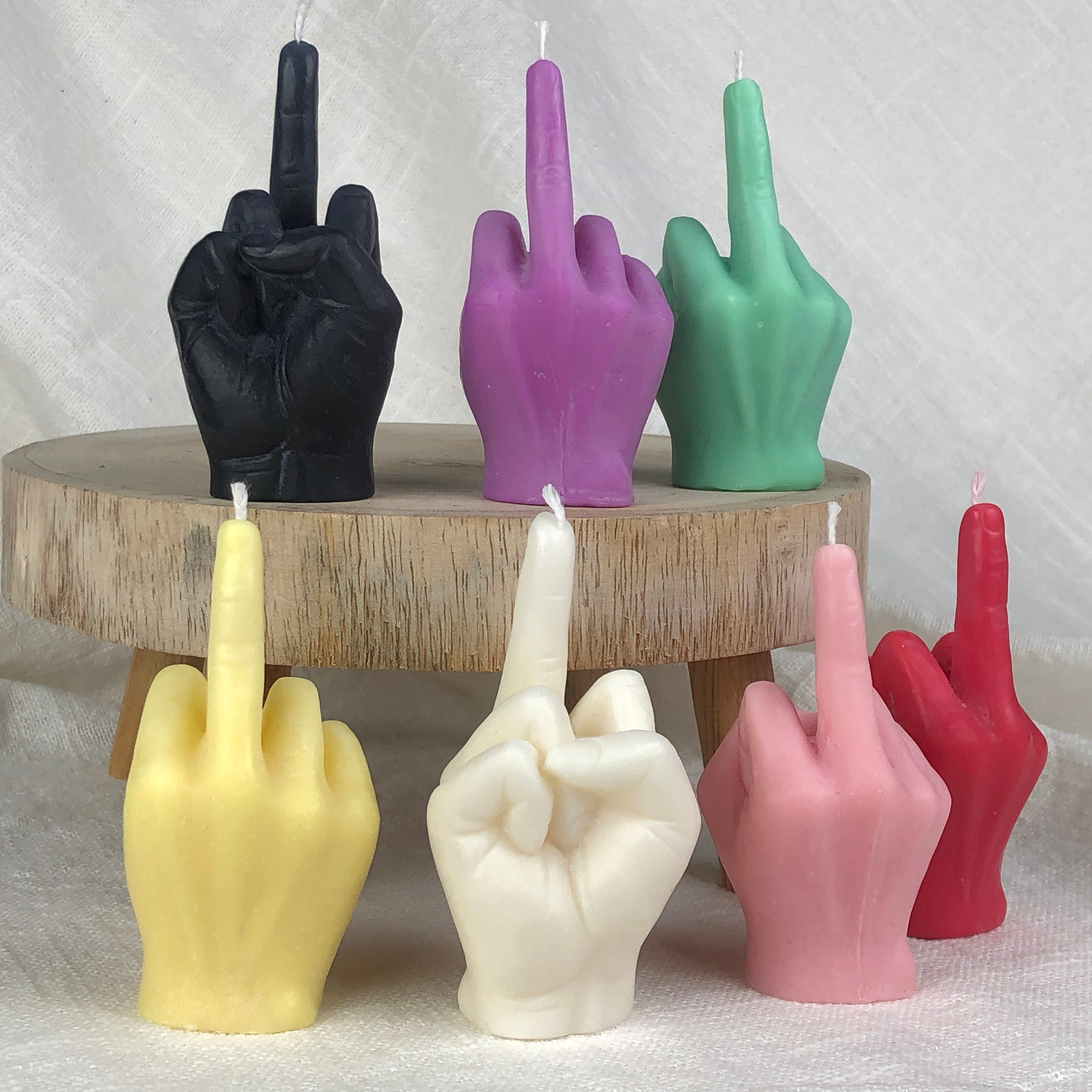 XL Large Middle Finger Candle,fuck You,funny Birthday Gift