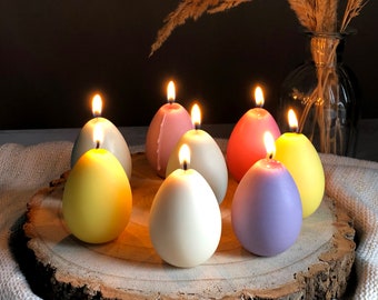 Easter Egg Candle, Easter Celebration Gift, Easter Basket Gift, Table Decor, Easter Hunt Candle, Decorative Symbolic, Cute Home Ornament