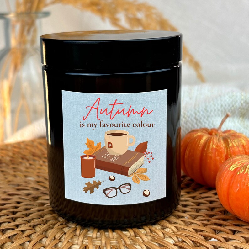Autumn Candles For Best Friend
