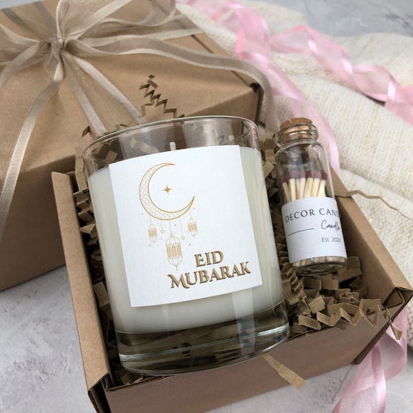 Eid Mubarak Gift, Ramadan Home Decoration, Favour Candle Set, Gift For Muslim Family, Islamic Festival Gift, Eid Gift For Friend, Eid Hamper