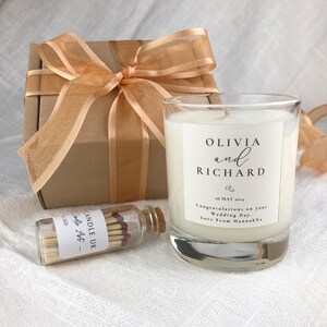 Wedding Gift Candle