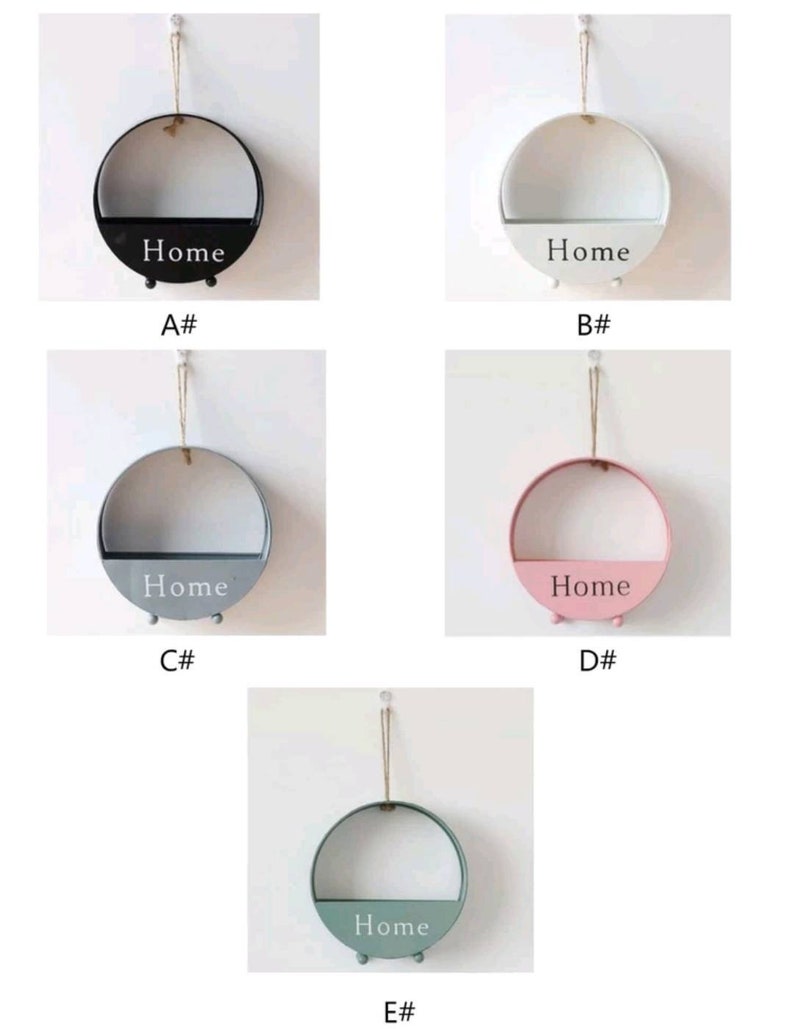 Wall Hanging Iron Flower Basket Wall Planter Indoor Wall Etsy