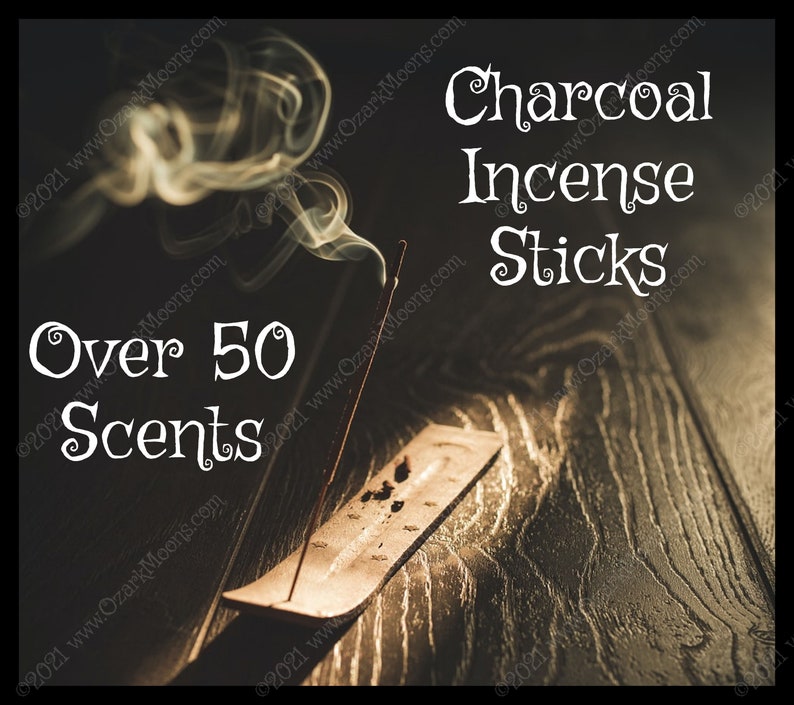 Charcoal Incense Sticks Highly Scented in Your Choice of Etsy