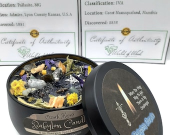 BABYLON CANDLE  - Fully Charged and Dressed Spell Candle - When The Only Way To Get There Is By Candlelight Ritual Candle