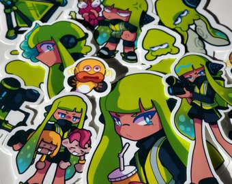 Splatoon Agent 3 Sticker Pack