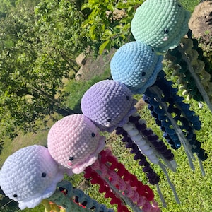 Crochet Jellyfish | Amigurumi Jellyfish | Cute Kawaii Jellyfish