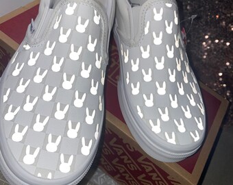 bad bunny custom vans