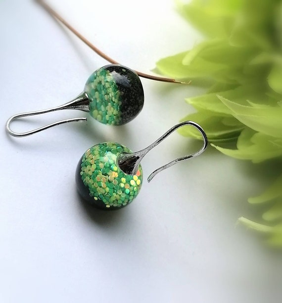 Peridot Mint Jade Green Emerald Moss Sage Olive Bridesmaid Earrings