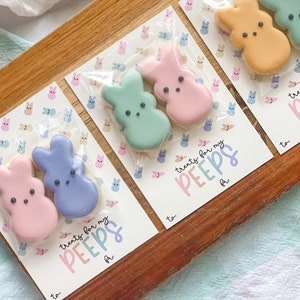 Kekskarte – Ostern – Mini Keks – Zuckerkeks – 3.5x5 - Leckerli für meine Augen - Digital Download - Printable
