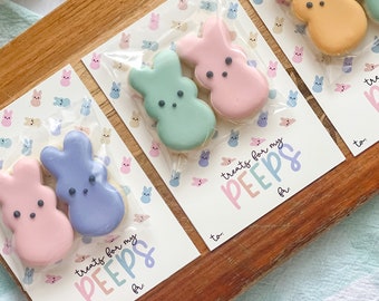 Cookie Card – Pasen – Mini Cookie – Sugar Cookie – 3.5x5 - Traktaties voor mijn Peeps - Digitale Download - Afdrukbaar