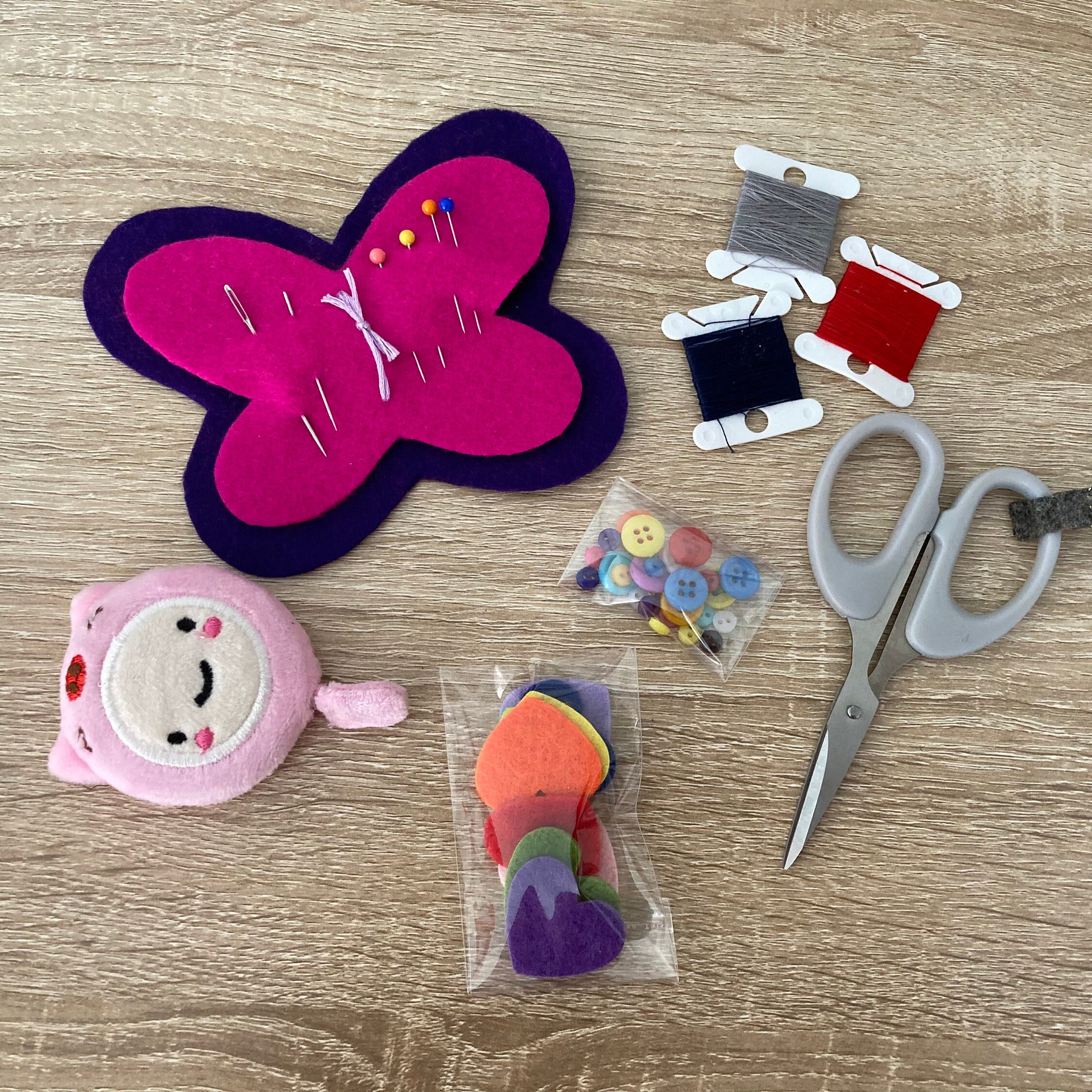 Children's sewing kit I basic sewing supplies I gift Etsy