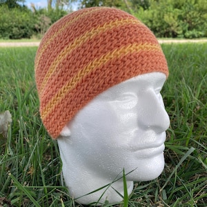 Plant Dyed Nalbound Hat  - Size M/L - Wool
